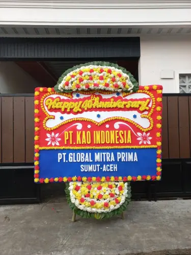 Papan Bunga Opening sungai bilu